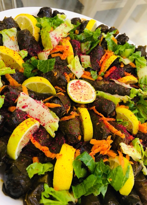 صحن ورق عنب