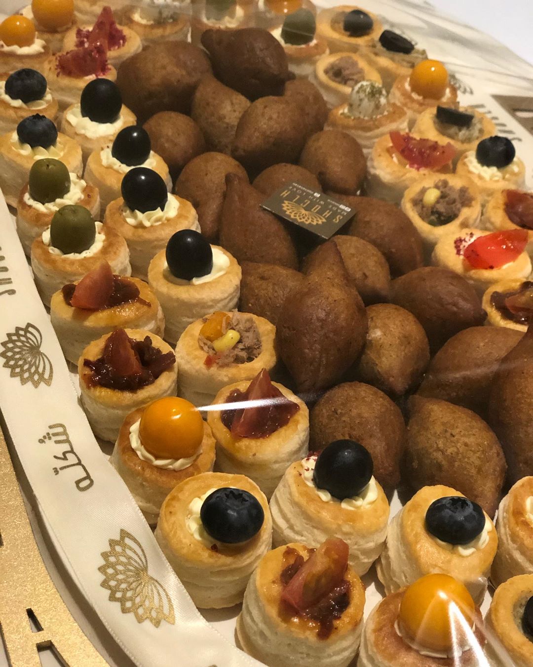 ميني بف فرش بحشوات لذيذه ورائعه مع كبه