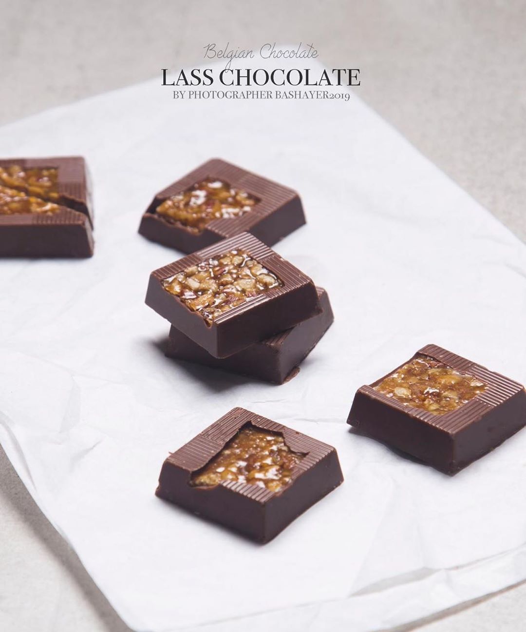 بيكان مكرمل #شوكولاتة #chocolate