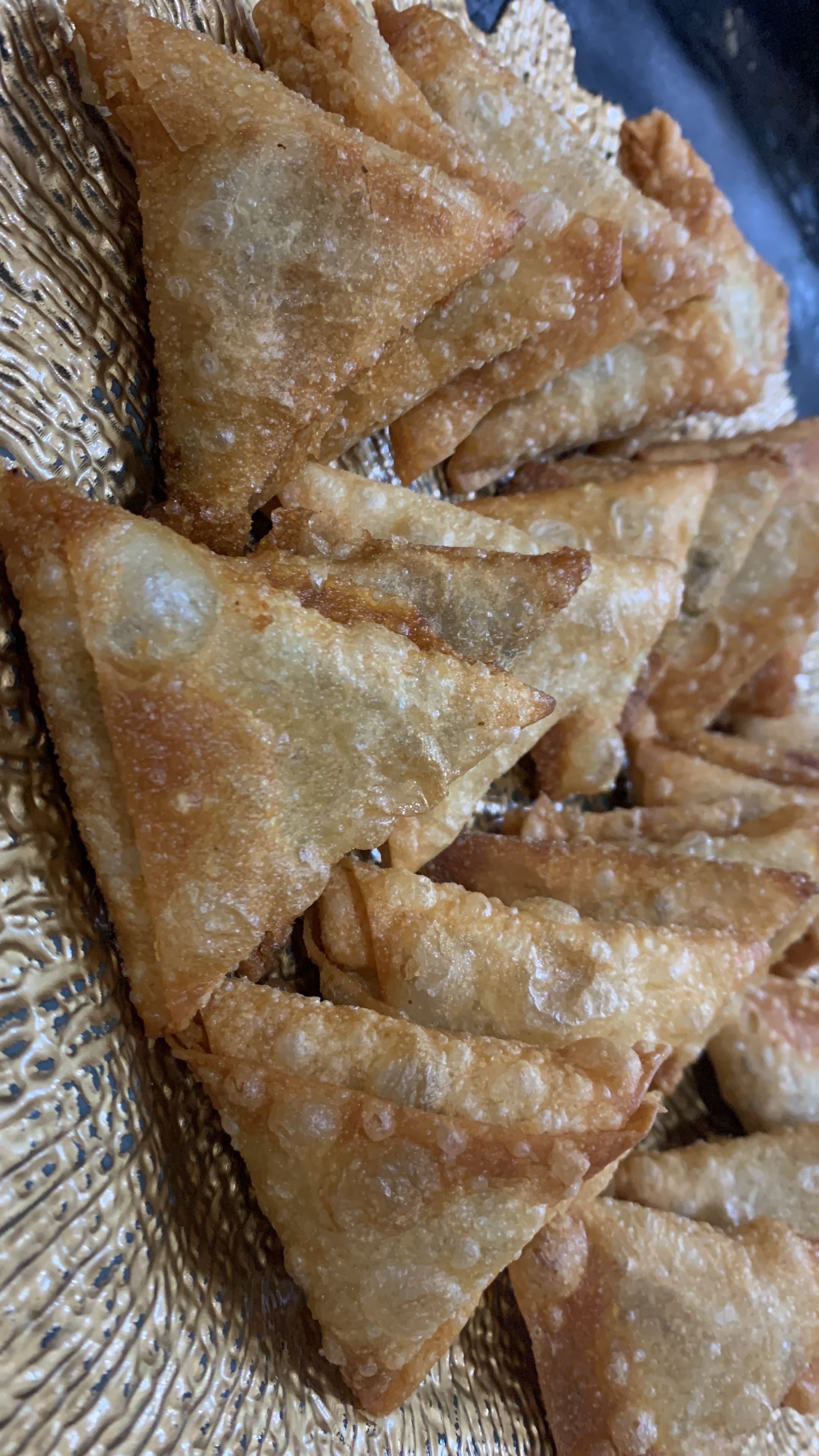 سمبوسه لحم وخضار