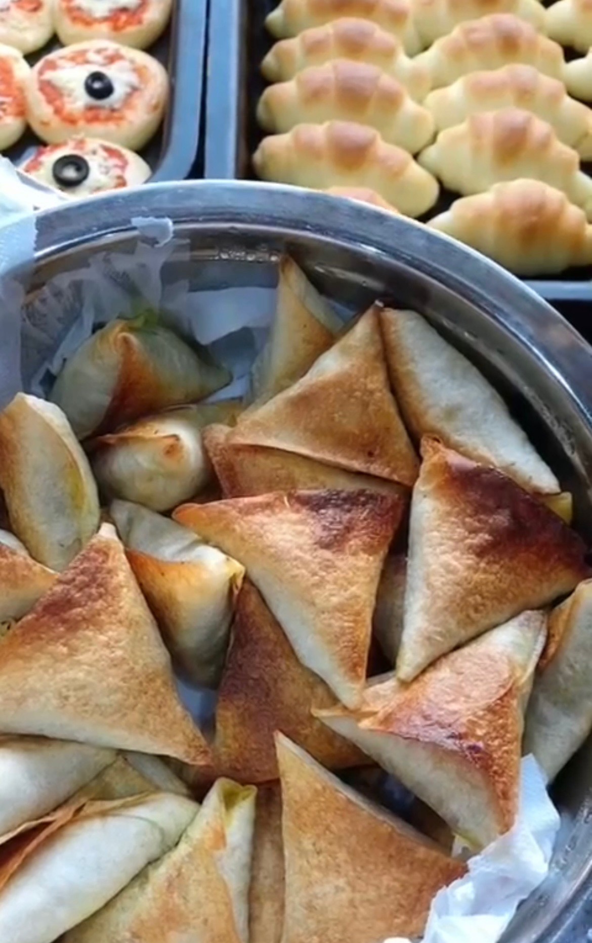 سمبوسه رقاق فرن
