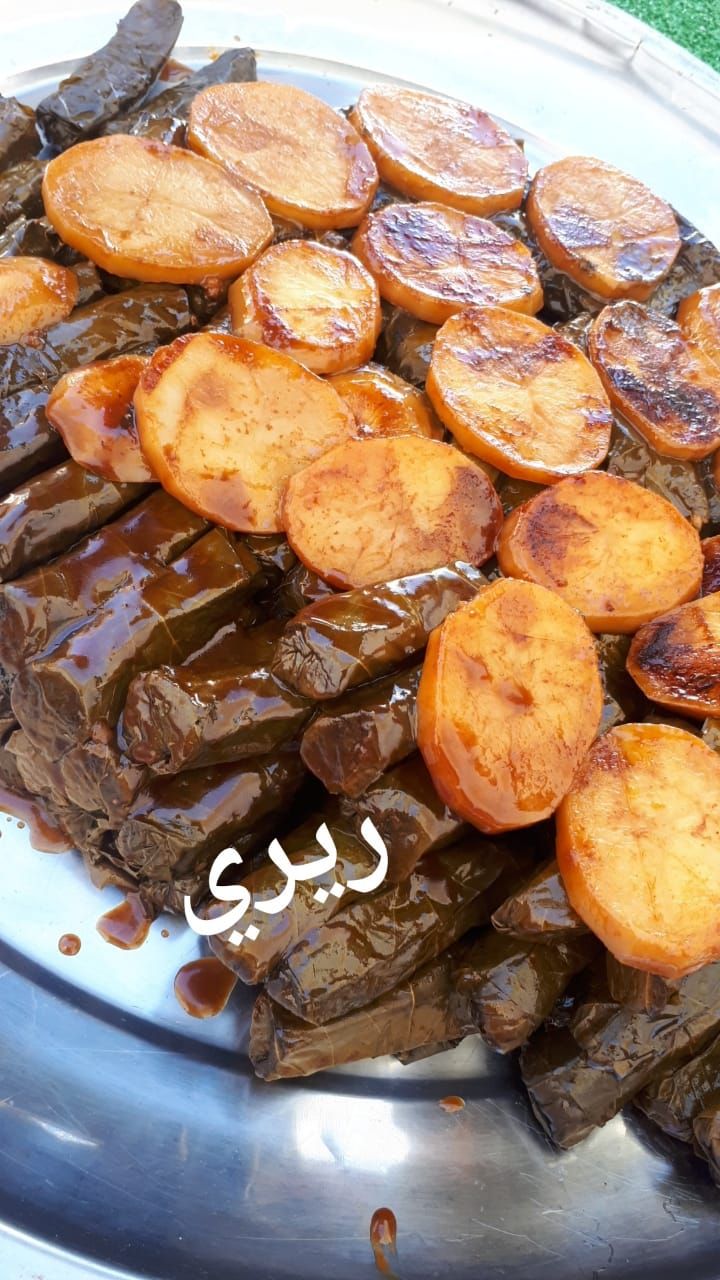 ورق عنب بدبس الرمان