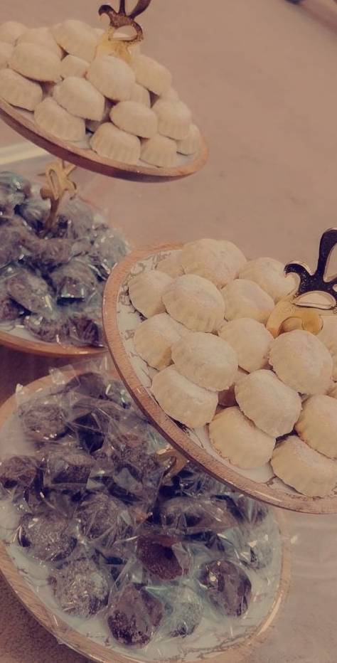 معمول وكوكيز حسب الطلب لايوجد جاهز.. الطلب قبل بيومين