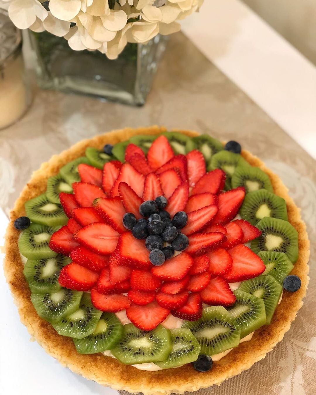 طلباتكم ♥️ تارت الكيوي والفراوله