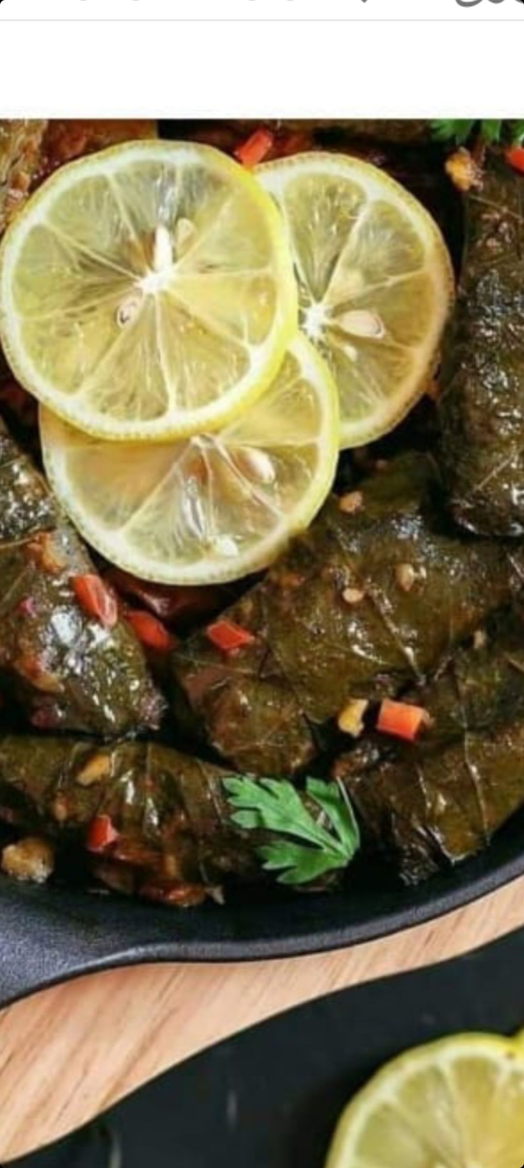 ورق عنب بالخلطه السريه