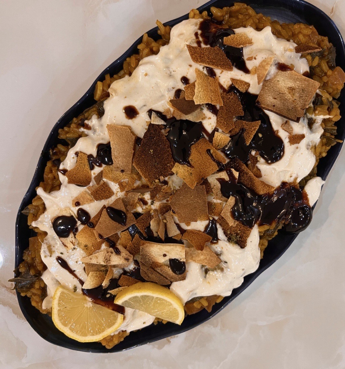فتة ورق عنب