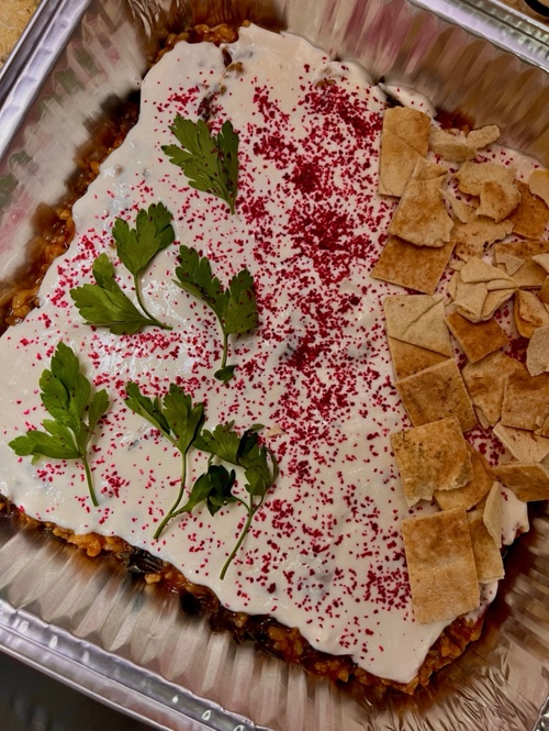 فتة ورق عنب"رزيتو"