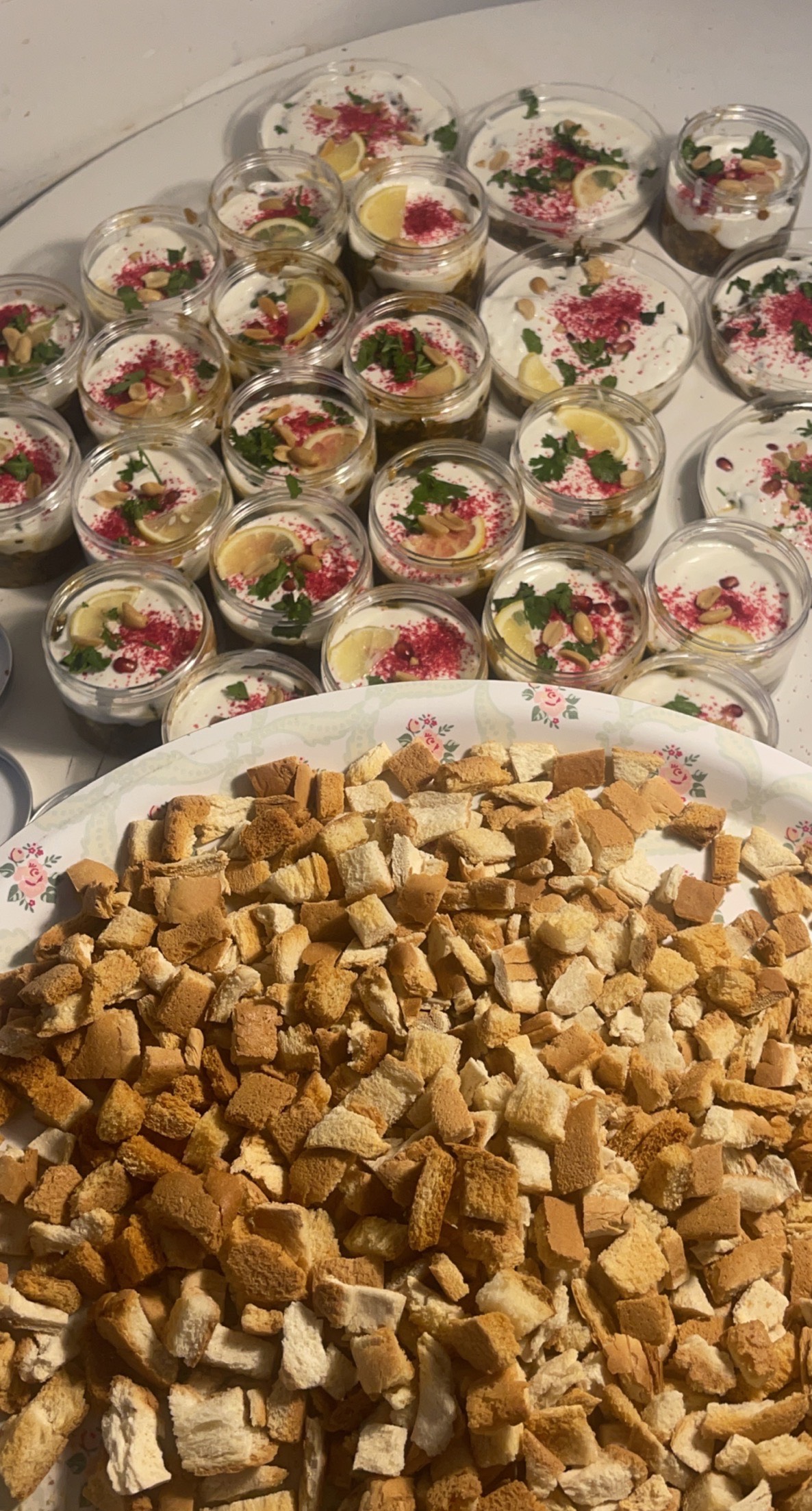 فتة ورق العنب