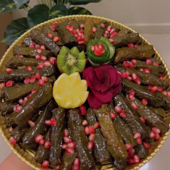ورق عنب نوره بدبس الرمان لذيييذ
