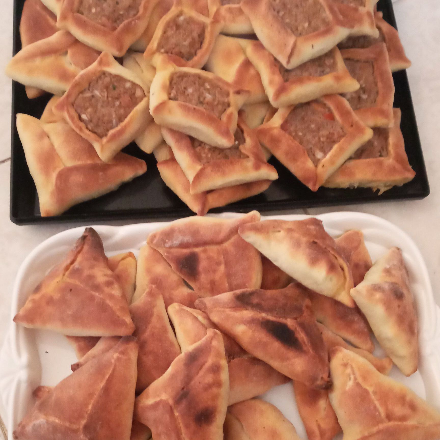معجنات باللحمة والخضار