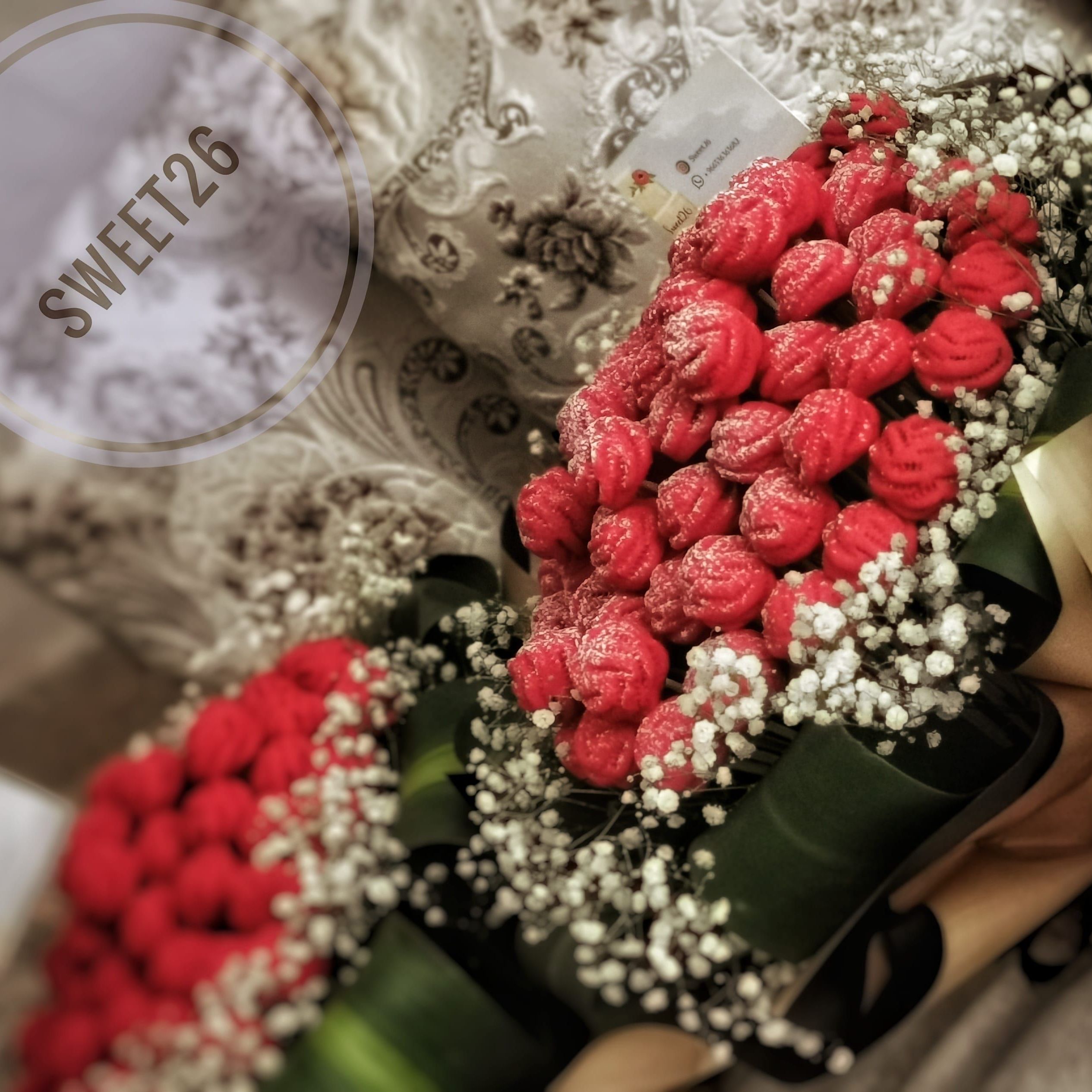 باقات معمول باقه كبيره ١٠٠ حبه معمول
