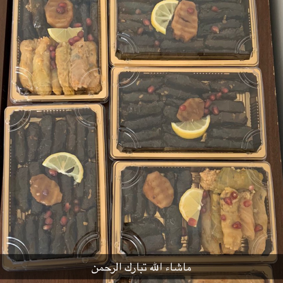 ورق عنب صحن صغير45 ملفوف صحن صغير45 ورق عنب صحن كبير90 ملفوف صحن كبير 90