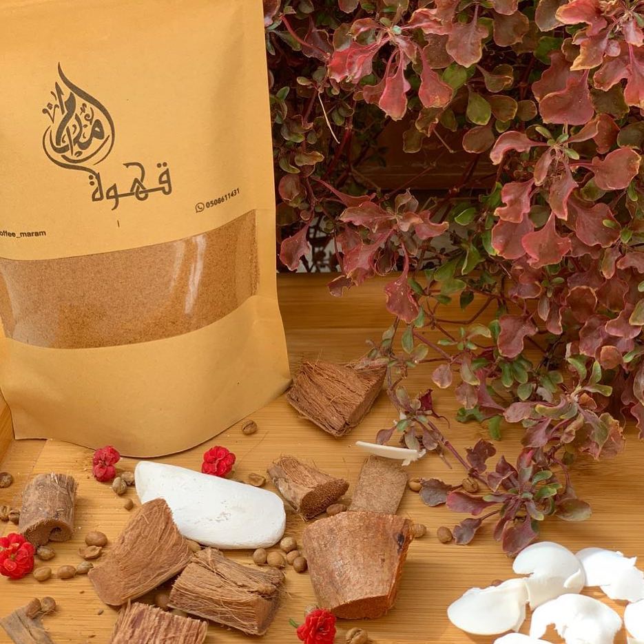 قهوة مرام يوجد قهوة فاتحه وقهوة غامقه بـ٢٥