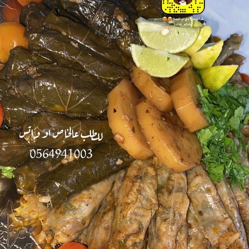 محاشي ورق عنب وملفوف