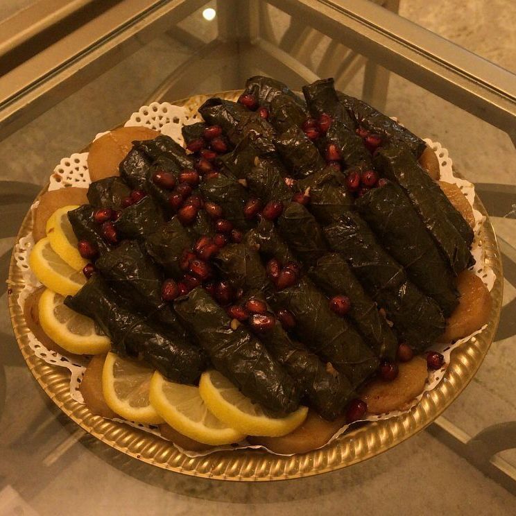 ورق عنب عادي وسياسي(دبس رمان_ ليمون)