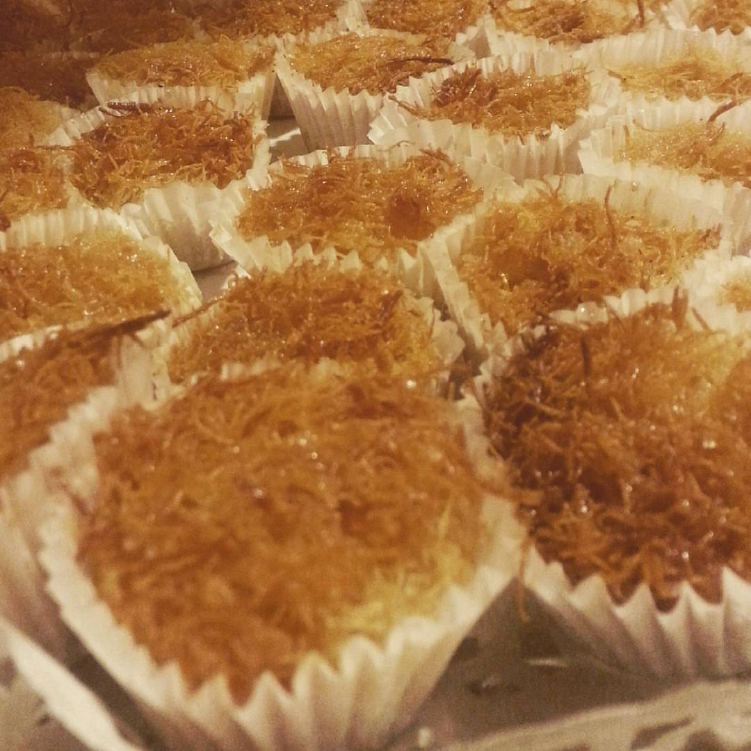 كنافة بالقشطه.. ★☆ #كنافة #كنافة_بالقشطة #طبخ_بيت #طبخ_منزلي #Home_made #الرياض #السعودية
