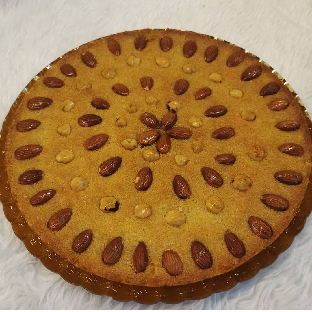 بسبوسه بالمكسرات