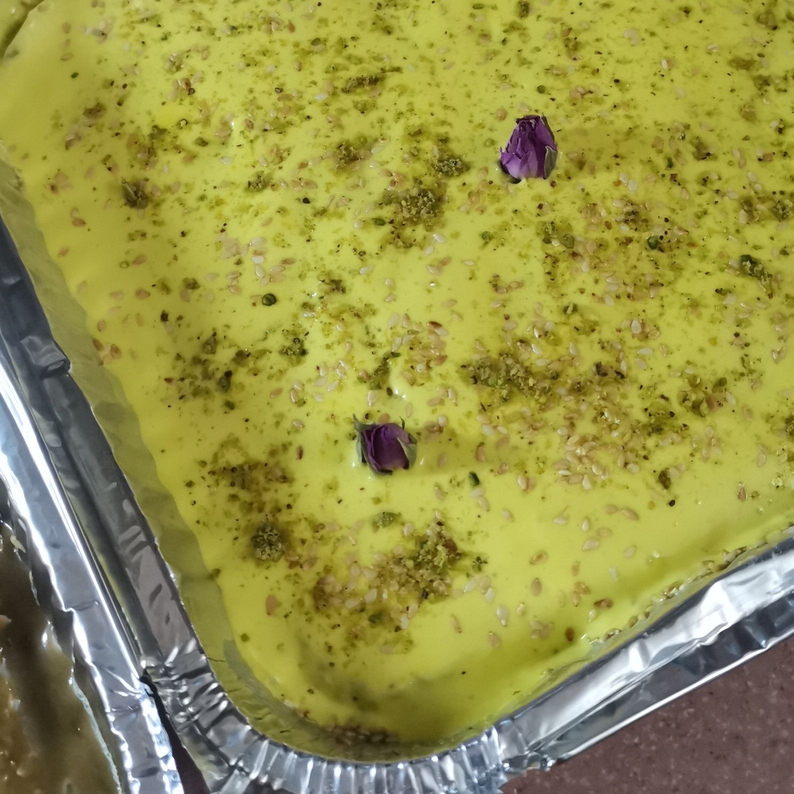 كيكة الزعفران