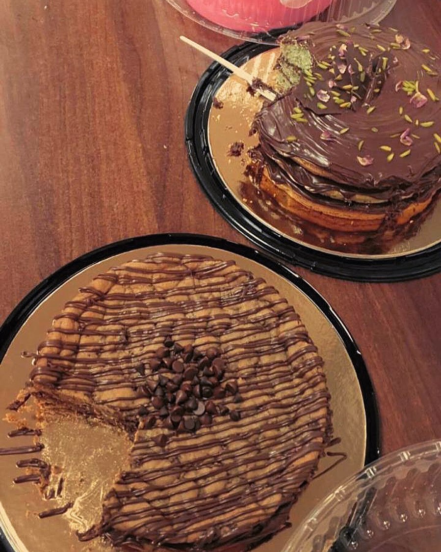 بالعافيه عليكم ❤️ #حلويات #كيك #كوكيز #بستاشيو #نوتيلا#الدمام#كيكه كوكيز #الخبر