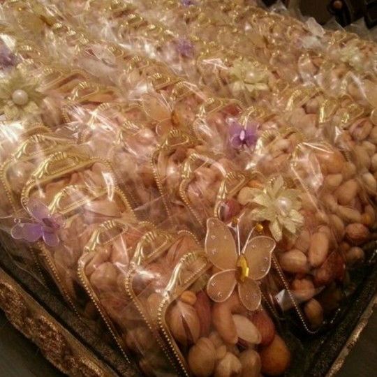 صحن مكسرات ميني للتوزيعات والمناسبات وجمعات والأفراح السعيدة