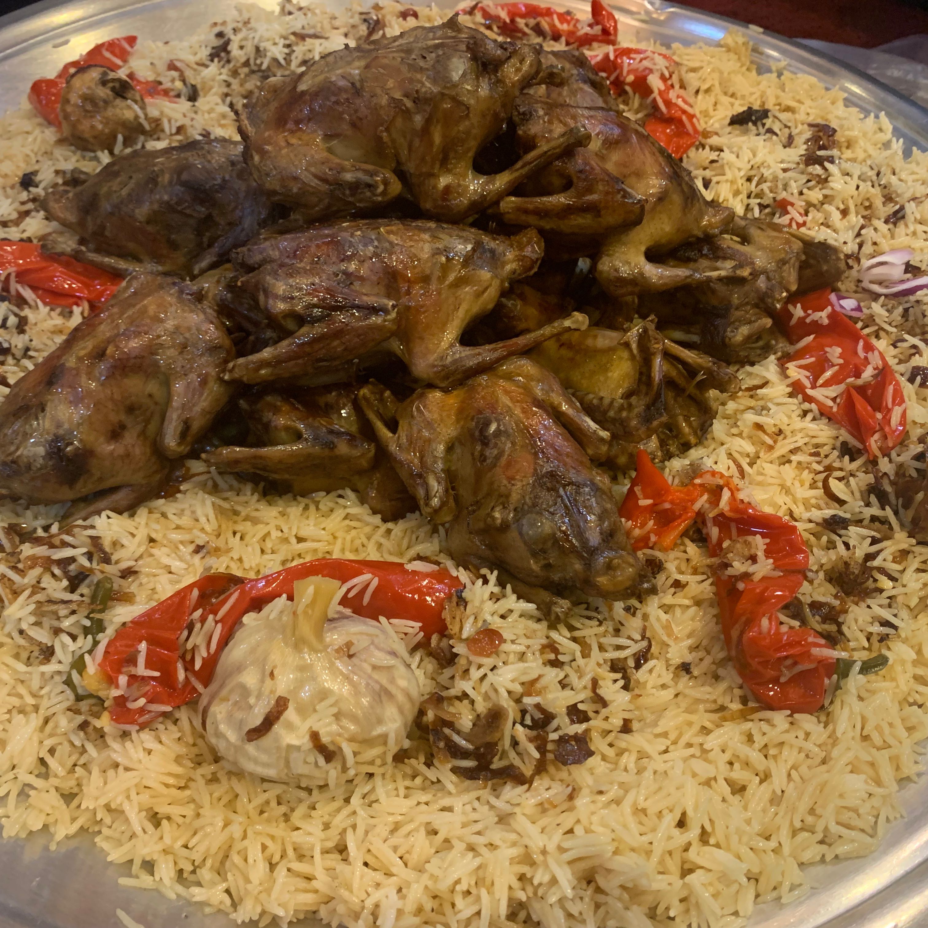 جوز كبسة حمام عليه عرض لين نص شهر شعبان