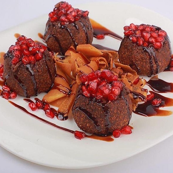 كبة ارمنية بالدجاج والرمان❤️