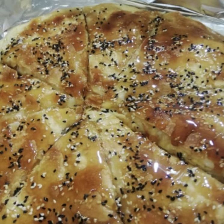 بنت الصحن محشيه جبن شيدر او نوتيلا اولحم مفروم