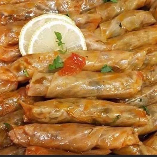 محشي كرنب لذيييذ ولا أطعم من كذا
