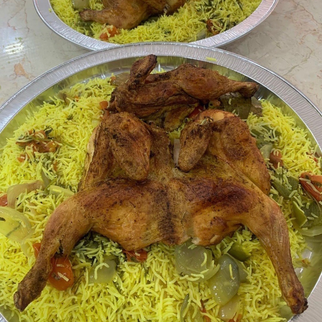 مندي دجاج رز أصفر