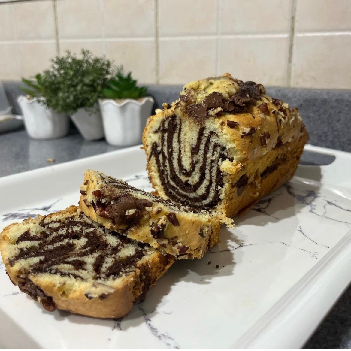 ماربل كيك خجم صغير