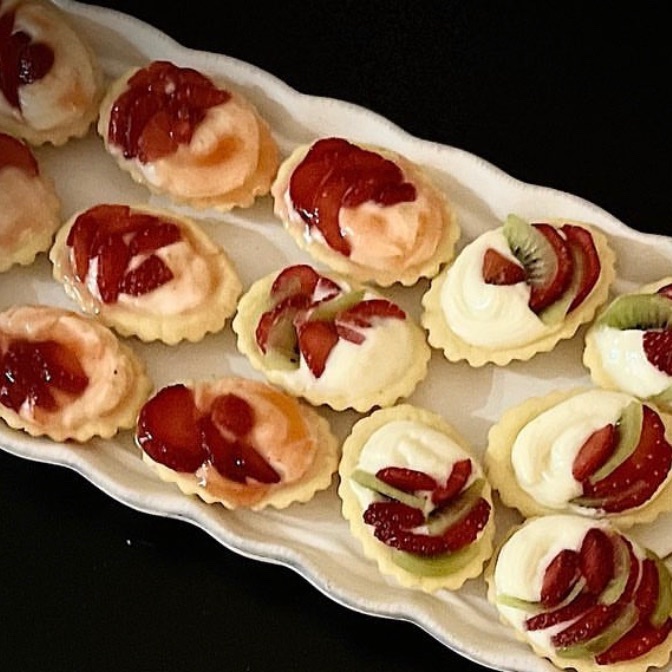 small fruit tart ميني تارت فواكه