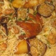 مقلوبه دجاج بالخظار