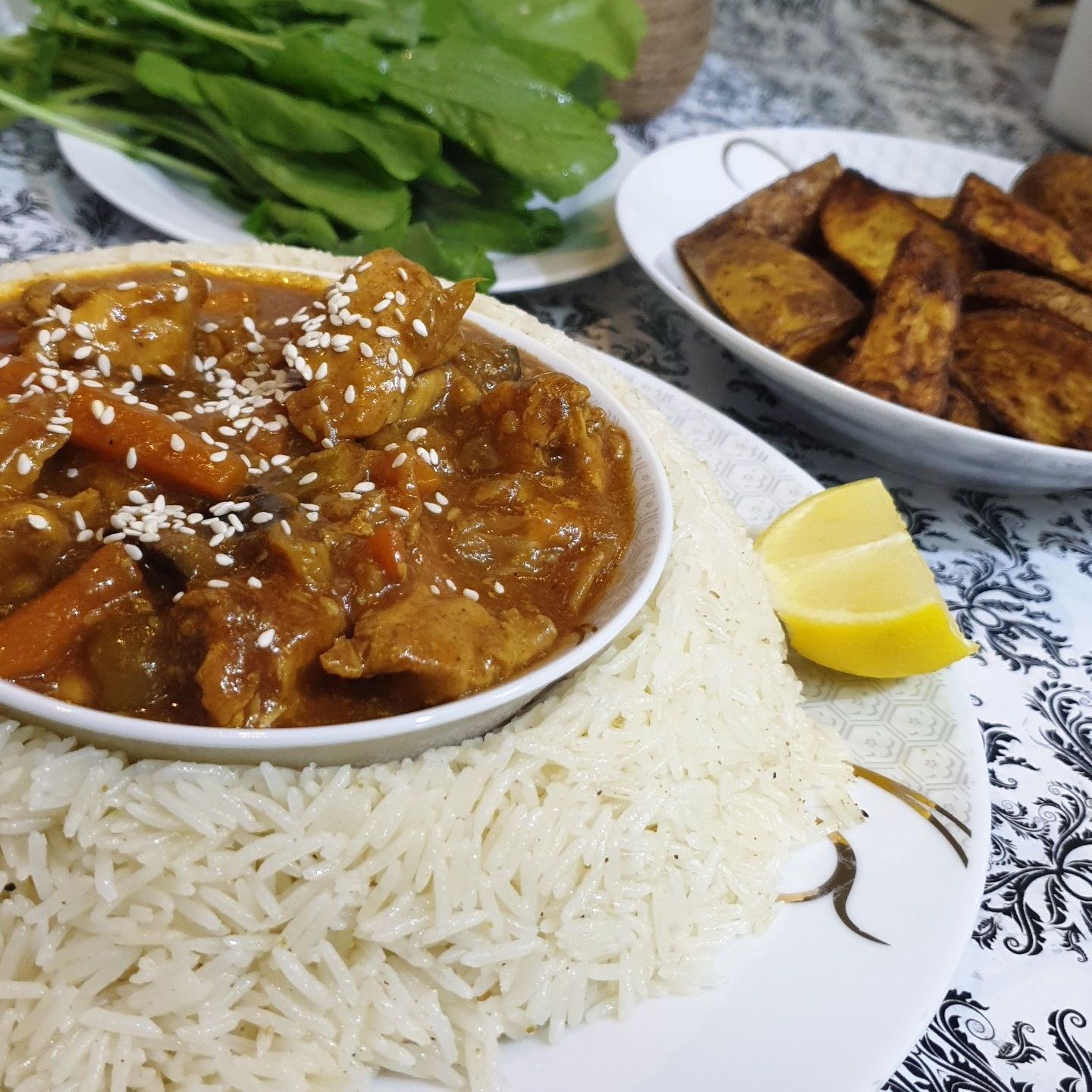 ر ز مع ايدام صيني