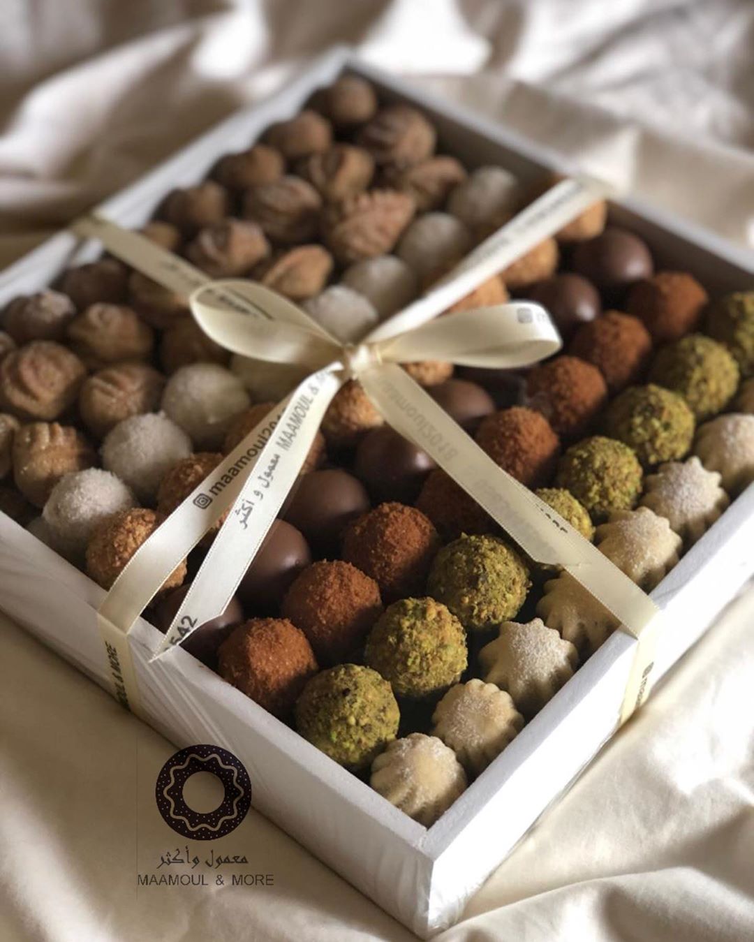 ✨معمولي الهش يتوفر حسب الطلب❤️ #مساء_السعاده #حلا_قهوة #حلويات_جدة #توزيعات_مناسبات #معمو