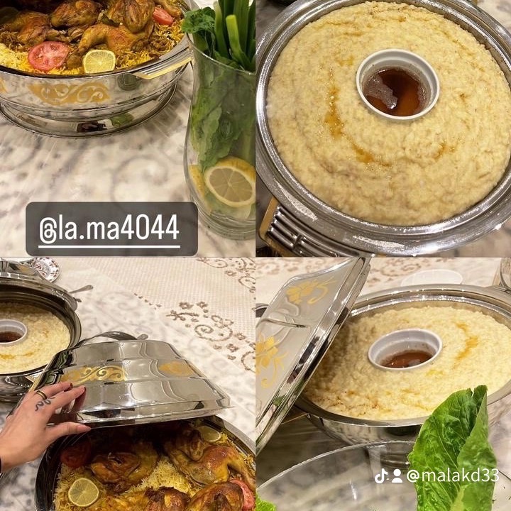 جريش وكبسة رز بالدجاج طلبية زبونه بالعافيه عليهم 🥰