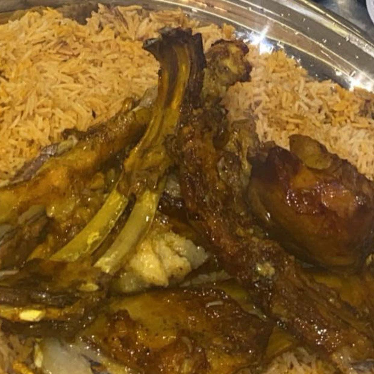 لحم محمر بالقصدير لحم فرن