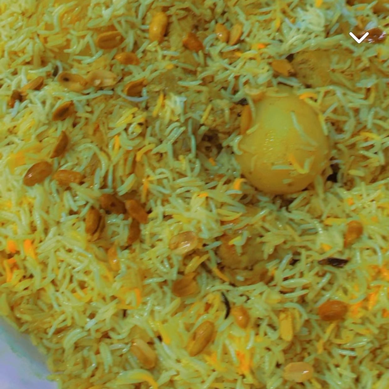 برياني دجاج نص حبه