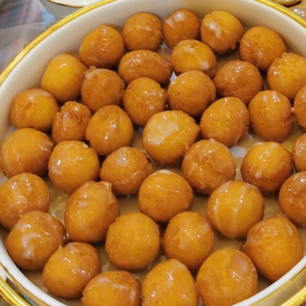 لقيمات مفرزنه نص سوا محشية جبنة طبق متوسط