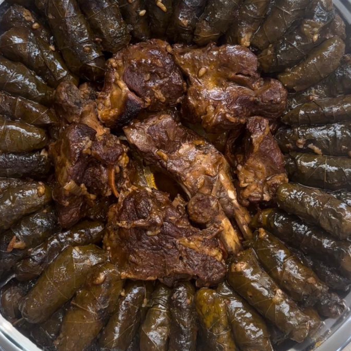 ورق عنب مع اللحمة