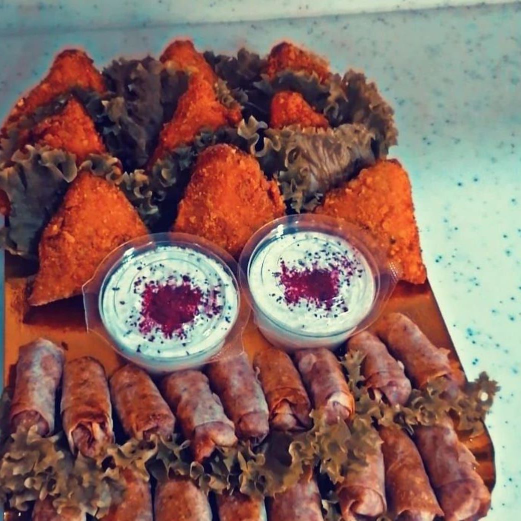 مشكل فطيرة توست بالدجاج و مسخن