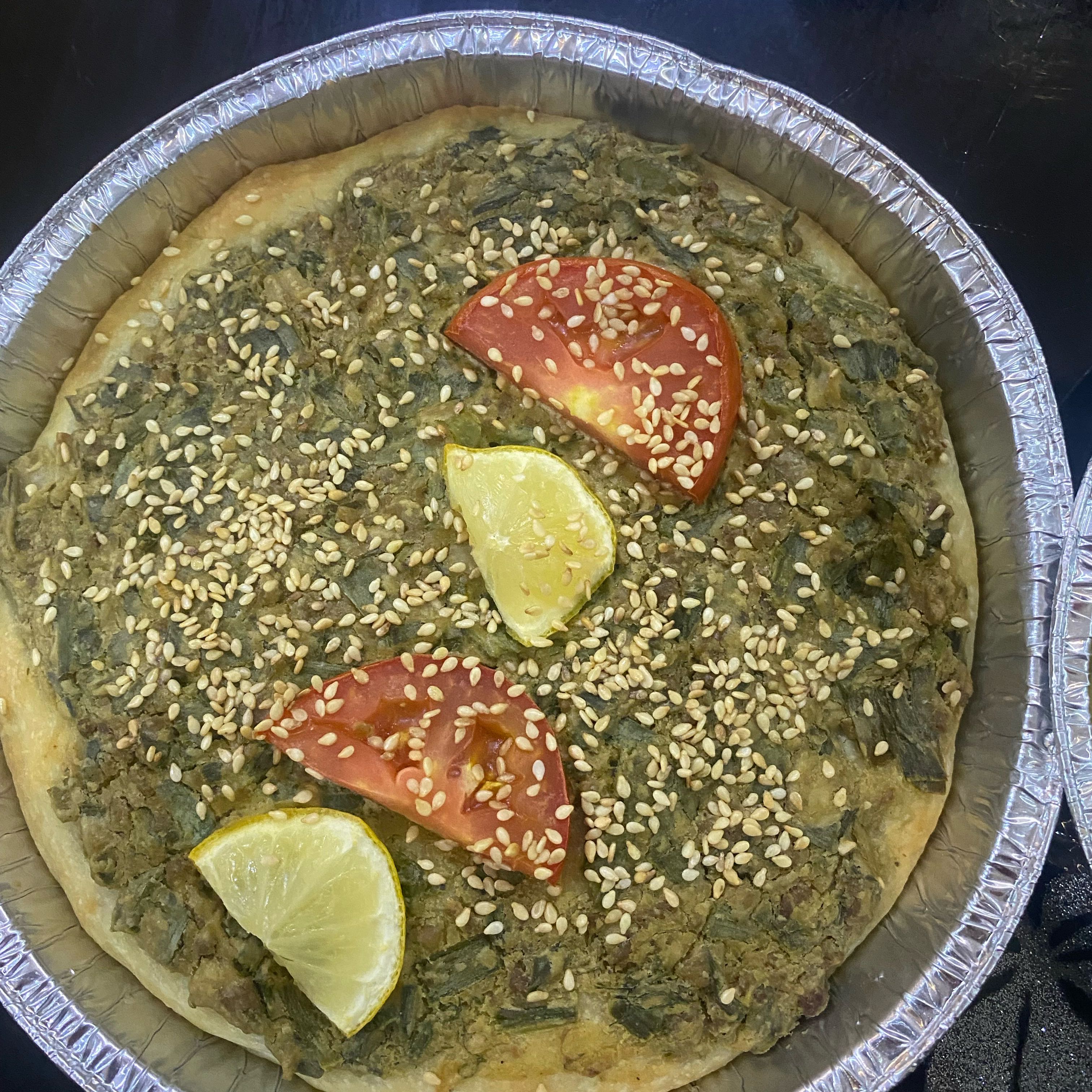 عيش باللحم