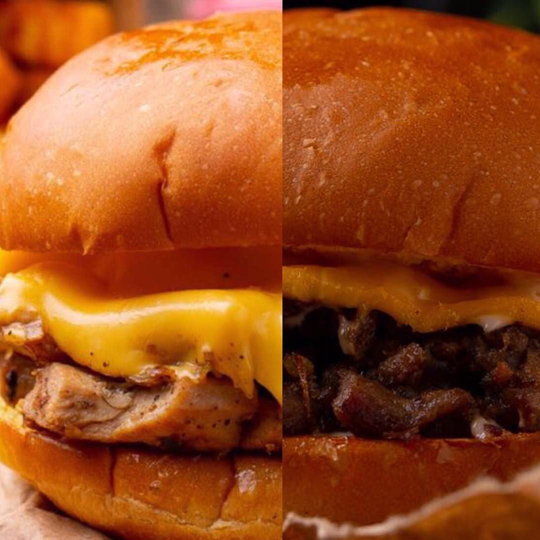 Beef or chicken,,, they are both delicious #phillysteak