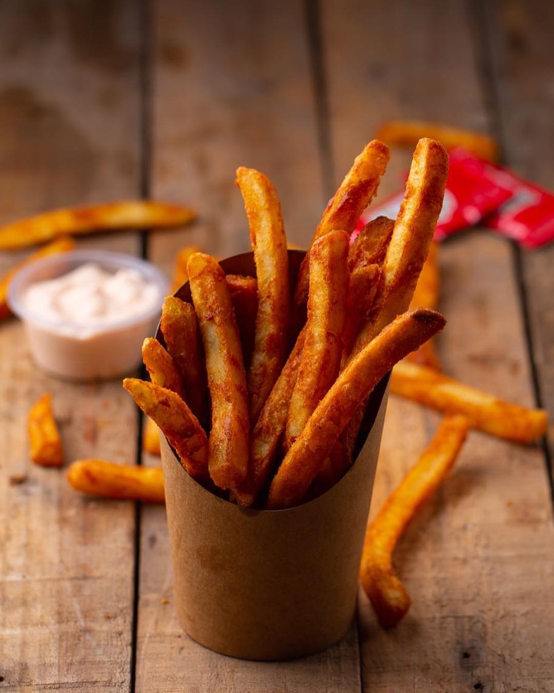 Regular Fries, but trust me it's different #fries #phillysteack #foodtruck