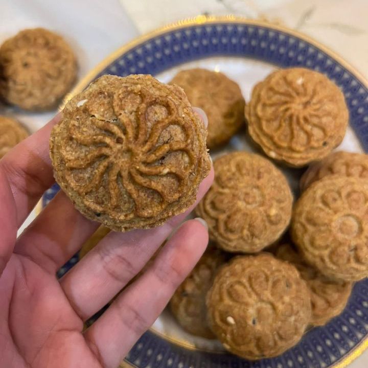 معمول بر صحي بالزيت الزيتون بدون سكر