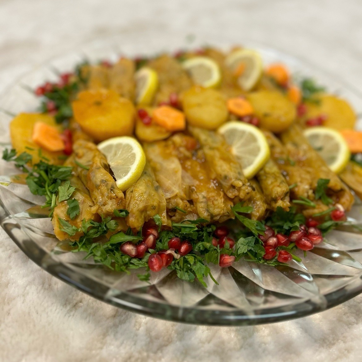 محشي ملفووووف لذيذ وناطع
