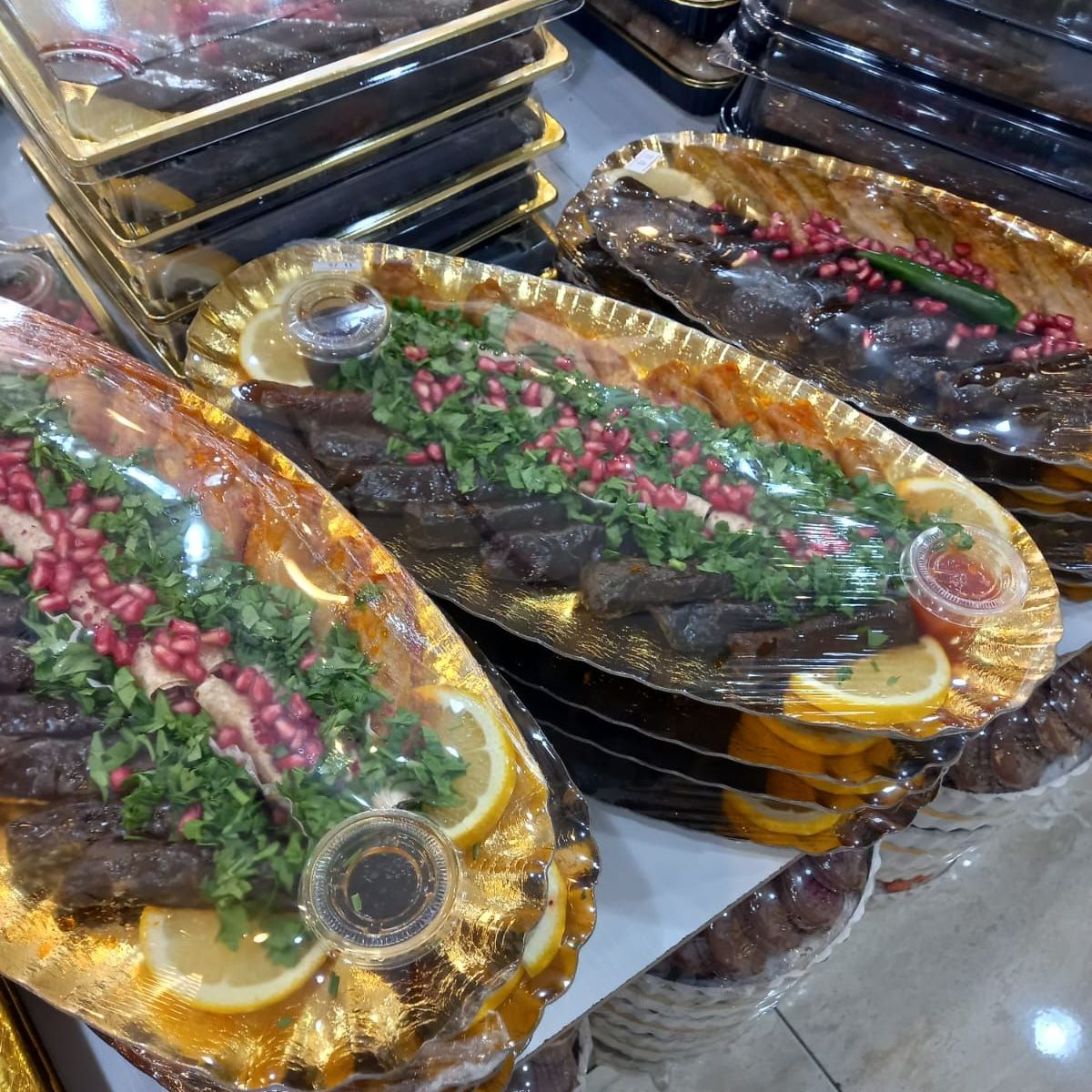 فرق عنب ملفوف مسخن كبه