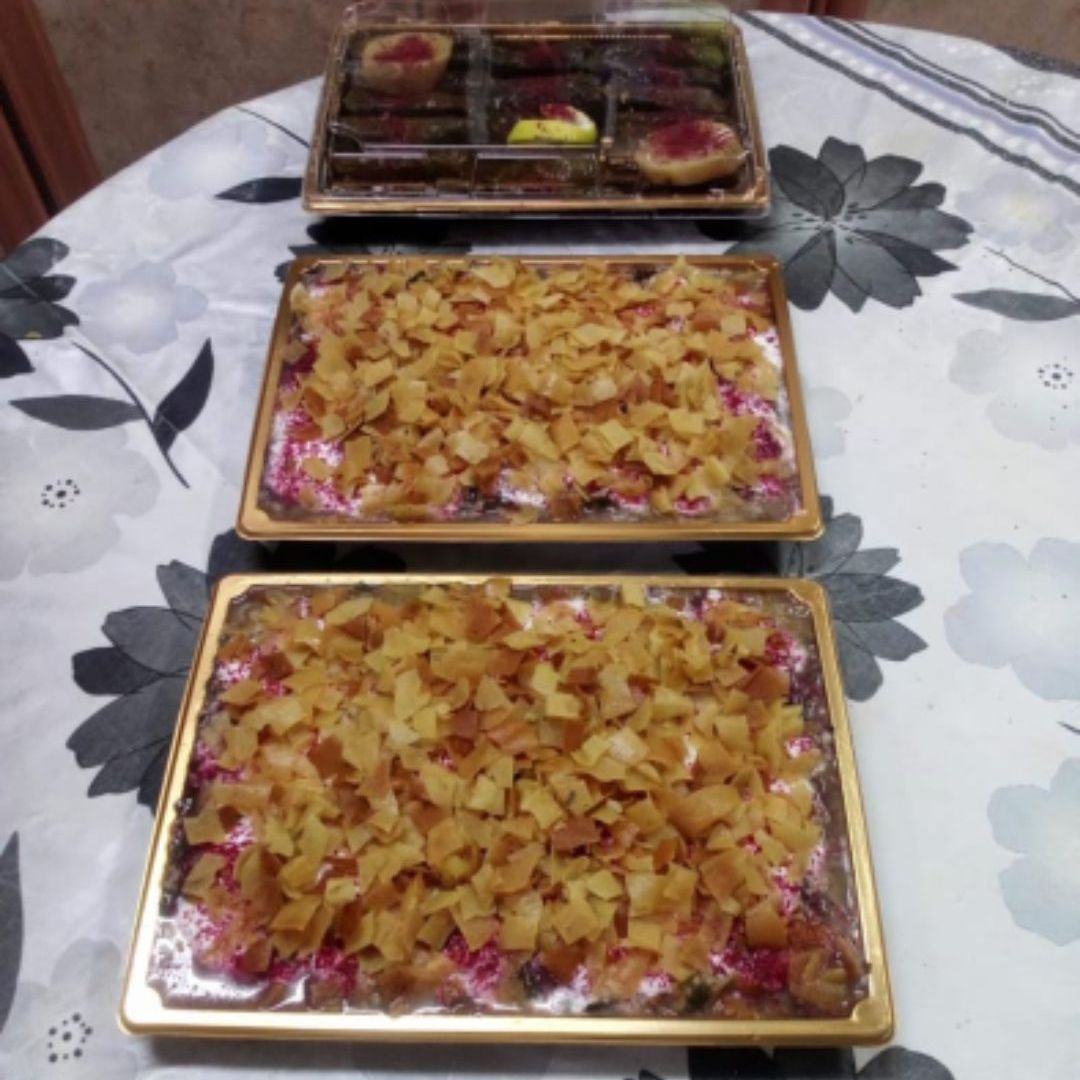 بكج ٢ فتة ورق عنب كبير وصحن ورق عنب ٢٥ حبه