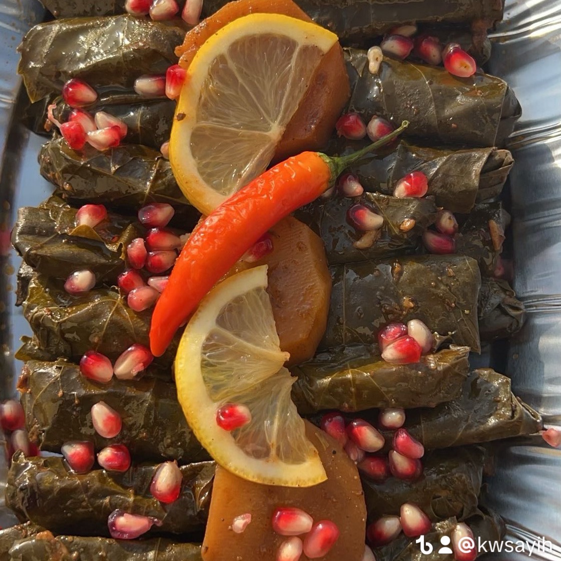 ورق عنب كوسايه نستقبل الطلب على الواتساب