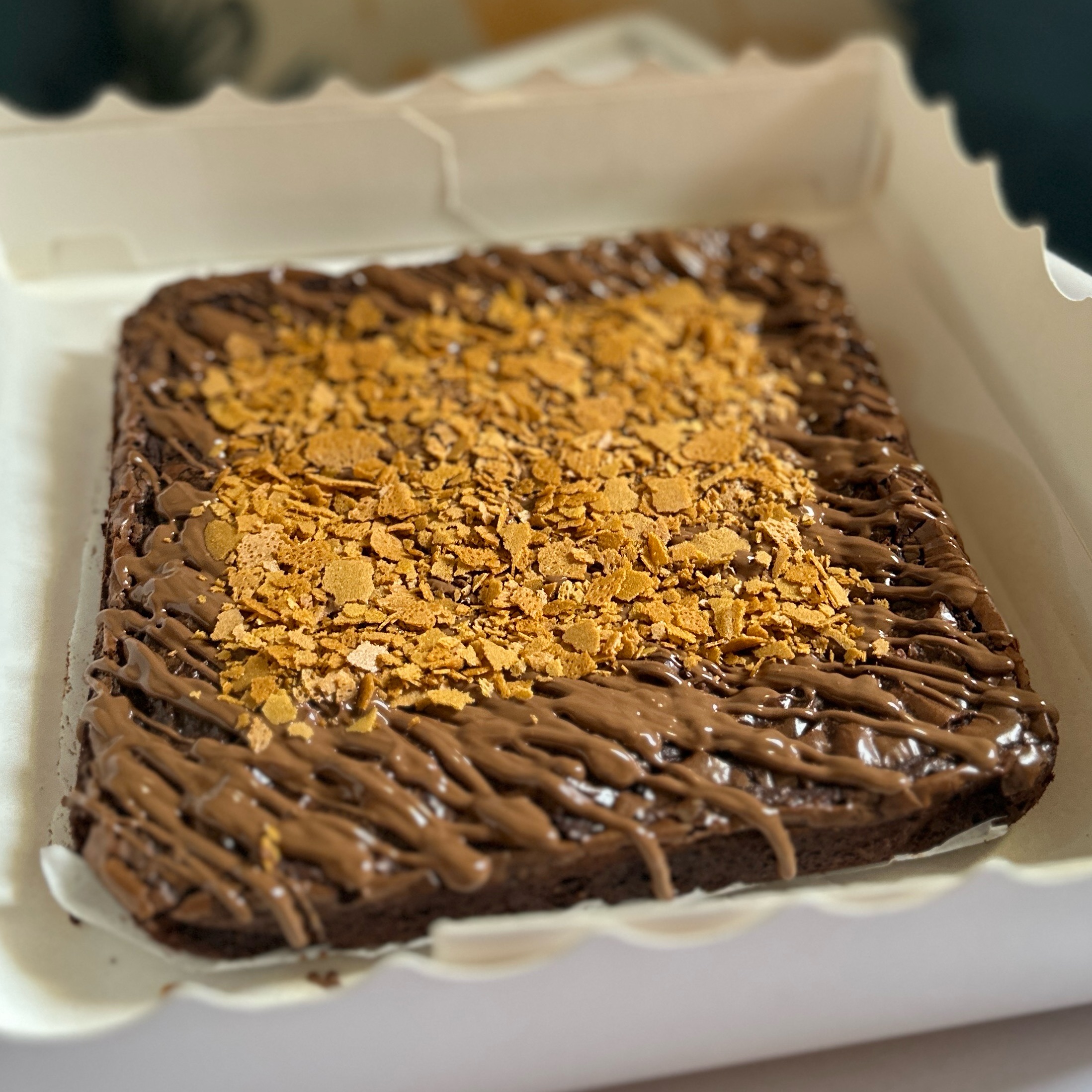 براونيز كيك حجم 20*20