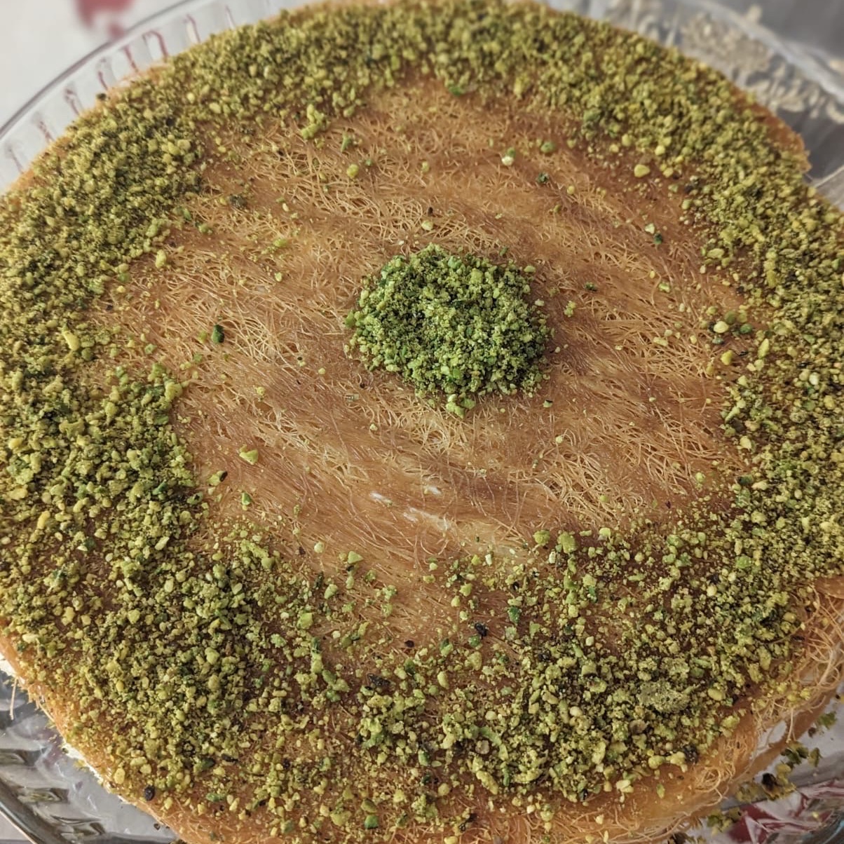 كنافة بالقشطة